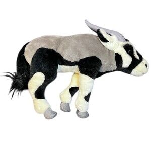 Very Rare Save Our Space SOS Oryx Stuffed Animal Plush by Leosco EUC